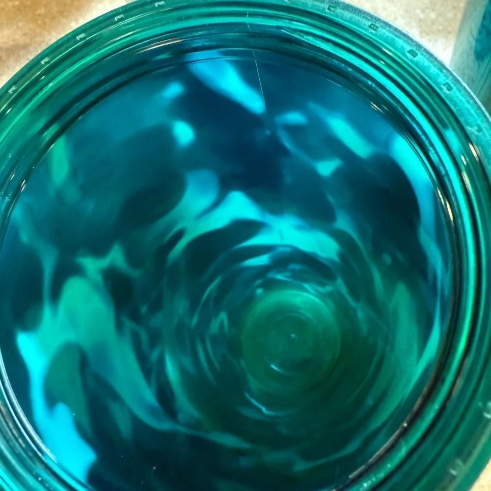 Starbucks Trio: Foil Teal,  Camo and 2008 Frosted Tumblers